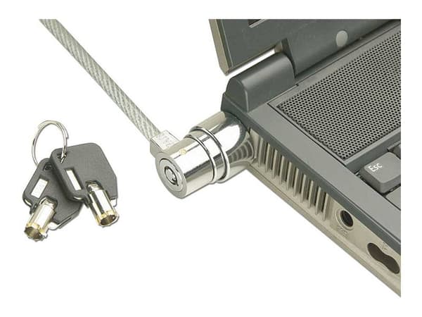 Lindy 20945 kabellås Sort, Metallisk 1,6 m