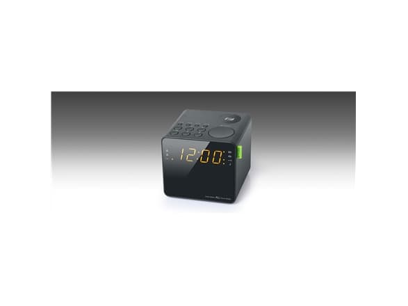 Muse M-187CR, Kello, Digitaalinen, FM, MW, PLL, LED, 2,29 cm (0.9"), Keltainen