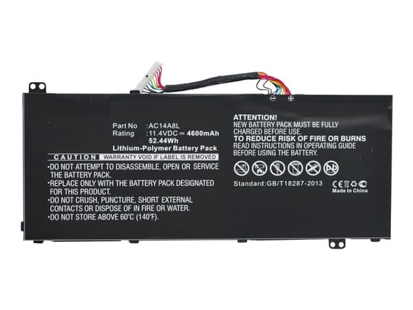 CoreParts - Batteri för bärbar dator - litiumpolymer - 4600 mAh - 52.4 Wh - svart - för Acer Aspire V 15 Nitro