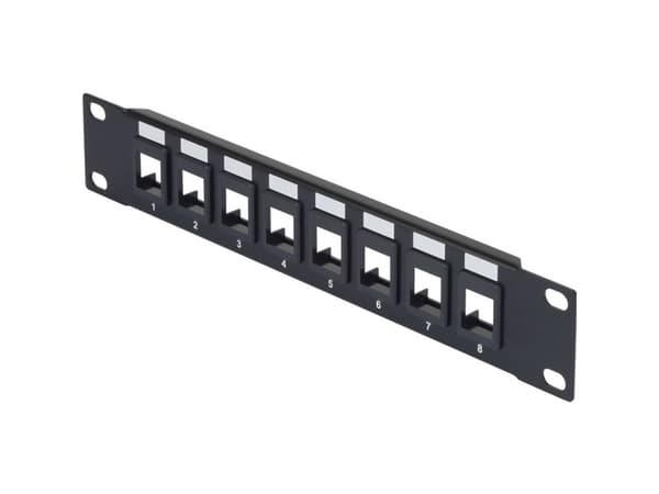 Renkforce RF-3521390 10 tommer Netværksskab-frontblænde Sort