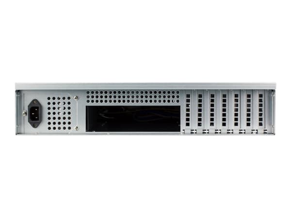 FANTEC SG-290 - Kan monteras i rack - 2U - ingen strömförsörjning (ATX) - svart, silver - USB