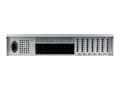 Miniatyrbild 5 av 5: FANTEC SG-290 - Kan monteras i rack - 2U - ingen strömförsörjning (ATX) - svart, silver - USB
