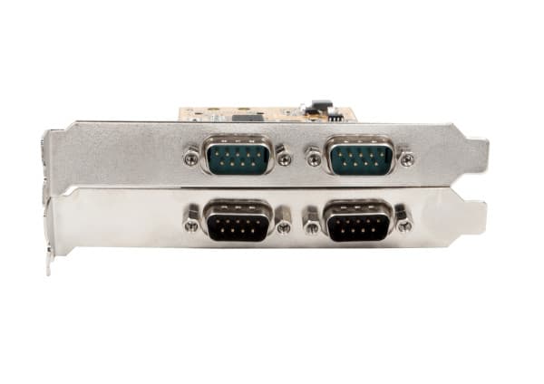 EXSYS EX-45034IS, PCIe, Serial, RS-232/422/485, Grå, PC, Passiv
