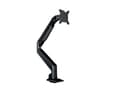 Miniatyrbild 5 av 5: Multibrackets M VESA Gas Lift Arm Single HD - Monteringssats (vridbar arm, bordsfäste) - för platt panel - aluminium - svart - skärmstorlek: 15"-32"