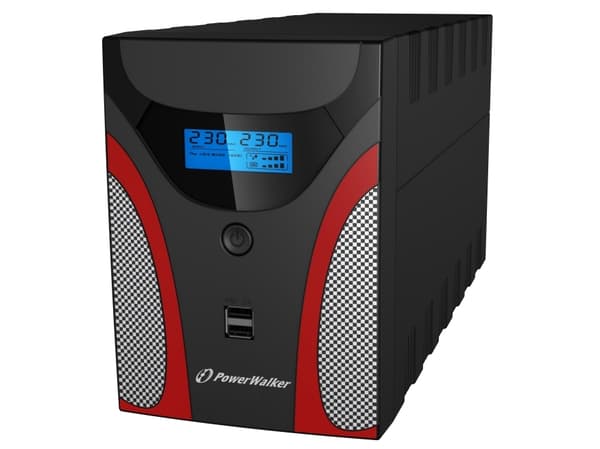 PowerWalker VI 1500 STL, Linje-Interactive, 1,5 kVA, 900 W, Sinus, 162 V, 290 V