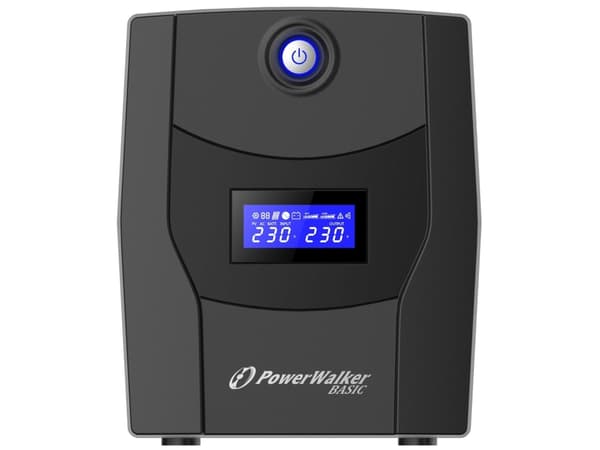 PowerWalker VI 1500 STL, Linje-Interactive, 1,5 kVA, 900 W, Sinus, 162 V, 290 V