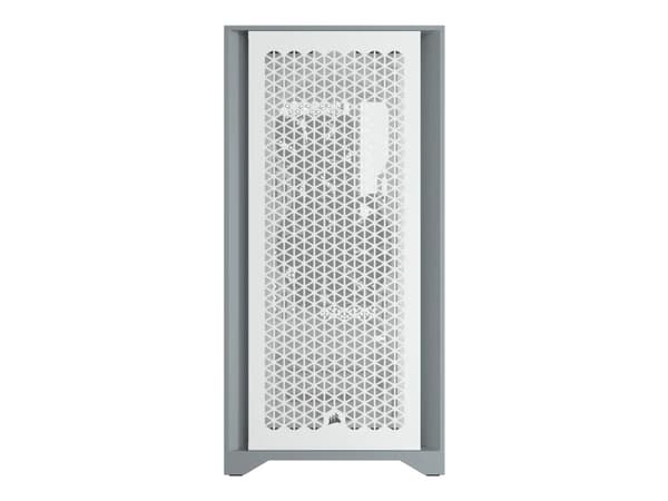 CORSAIR 4000D AIRFLOW - Tower - ATX - sidepanel med vindu (herdet glass) - ingen strømforsyning (ATX) - hvit - USB/lyd