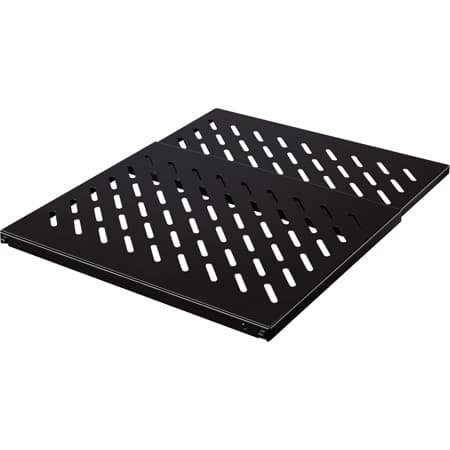 Rittal - Rack-hylle - RAL 9005 - 1U - 19" - for TS IT