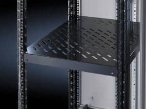 Rittal - Rack-hylle - RAL 9005 - 1U - 19" - for TS IT