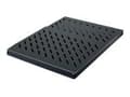 Miniatyrbilde 1 av 5: Rittal - Rack-hylle - RAL 9005 - 1U - 19" - for TS IT