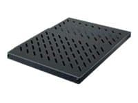 Rittal - Rack-hylle - RAL 9005 - 1U - 19" - for TS IT