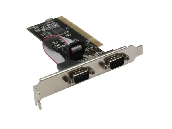 InLine 66636I, PCI, 9pin, MCS9865, 0,1152 Gbit/sek., 115,2 Mbit/s, Ledningsført