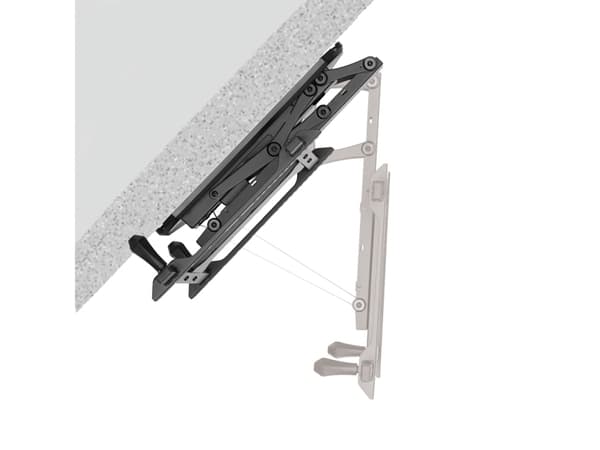 LogiLink BP0118, 177,8 cm (70"), 200 x 100 mm, 600 x 400 mm, -75 - 0°, Plast, Stål, Svart