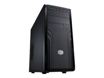 Cooler Master CM Force 500 - Tower - ATX - ingen strømforsyning (ATX / PS/2) - svart - USB/lyd