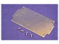 Miniatyrbilde 1 av 2: Hammond Electronics 1554UPL Monteringsplade (L x B x H) 193 x 107 x 1 mm Stålplade Natur 1 stk