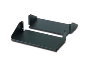 APC - Hylla för rack - svart (paket om 2) - för NetShelter 2 Post Open Frame Rack, 4 Post Open Frame Rack
