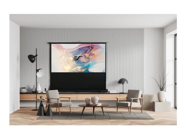 Elite ez-Cinema F120NWV - Projeksjonsskjerm - 120" (305 cm) - 4:3 - MaxWhite - svart