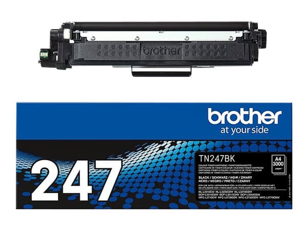 Brother TN-247 svart toner original (TN247BK)