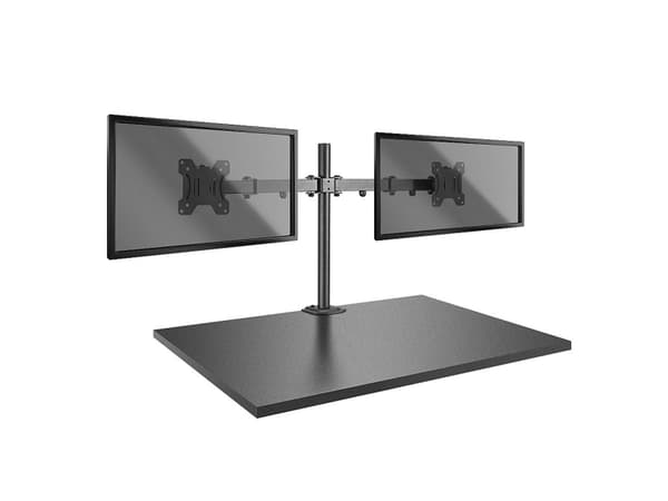Lindy 40658 montering/stativ for skjerm 71,1 cm (28") Frittstående Sort