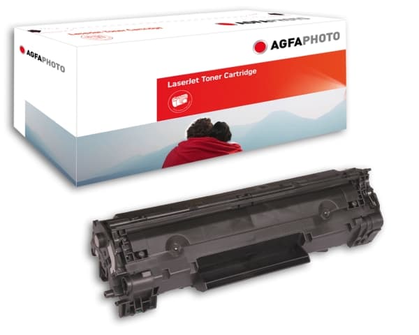AgfaPhoto - Musta - yhteensopiva - värikasetti - HP LaserJet M1120 MFP, M1120n MFP, M1522n MFP, M1522nf MFP, P1505, P1505n, P1506 - HP LaserJet M1120