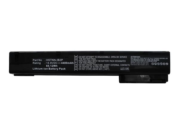 CoreParts - Batteri til bærbar PC - litiumion - 4400 mAh - 65.1 Wh - svart - for HP EliteBook 8560w Mobile Workstation, 8760w Mobile Workstation