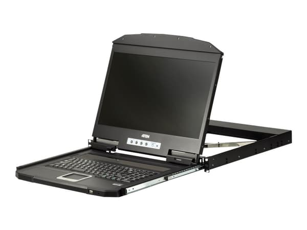 ATEN CL3100NX, 47 cm (18.5"), 1366 x 768 pikseliä, TFT-LCD, 250 cd/m², 1000:1, 170°