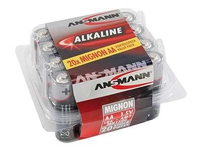 ANSMANN Mignon - Batteri 20 x AA-typ - alkaliskt