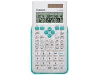 Canon F-715SG - Vitenskapelig kalkulator - 10 sifre + 2 eksponenter - solpanel, batteri - hvitt med blått