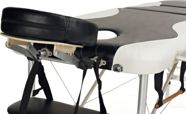 Bodyfit Massasjeseng, 3 segmenter, aluminium, svart og hvit (1038)
