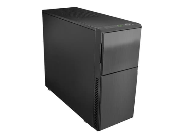 Nanoxia Deep Silence 3 - Tower - ATX - ingen strømforsyning - svart - USB/lyd