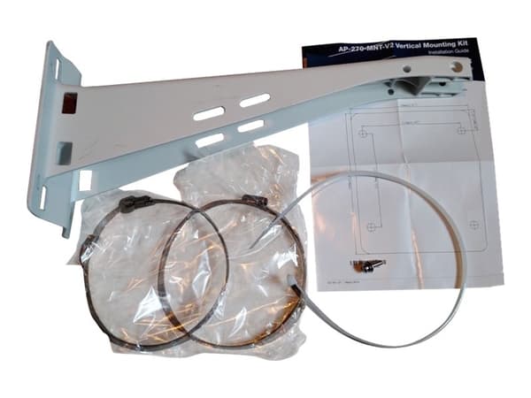 HPE Aruba Outdoor Pole/Wall Long Mount Kit - Nettverksenhetvegg / stangmonteringssett - for HPE Aruba AP-318, AP-365, AP-367, AP-374, AP-375, AP-377,