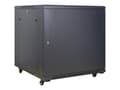 Miniatyrbilde 3 av 5: Inter-Tech SNB-8815 MESH DOOR - Rack skap - RAL 9005 - 15U