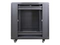 Miniatyrbilde 4 av 5: Inter-Tech SNB-8815 MESH DOOR - Rack skap - RAL 9005 - 15U