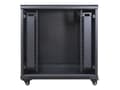 Miniatyrbilde 5 av 5: Inter-Tech SNB-8815 MESH DOOR - Rack skap - RAL 9005 - 15U
