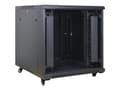 Miniatyrbilde 1 av 5: Inter-Tech SNB-8815 MESH DOOR - Rack skap - RAL 9005 - 15U