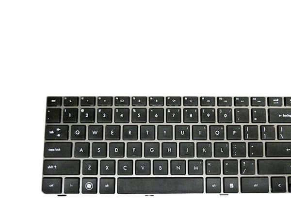 HP - Tangentbord - tjeckiska - silver - för ProBook 4330s, 4430s