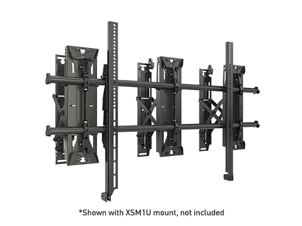 Chief Fusion, Musta, 113 kg, Seinä, 2,54 m (100"), 139,7 cm (55"), UL