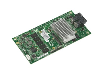 Super Micro Supermicro AOM-S3108-H8 - Tallennusohjain (RAID) - 8 lähetintä/kanava - SAS 12Gb/s Low Profile - 1.2GBps - RAID 0, 1, 5, 6, 10, 50, 60 -