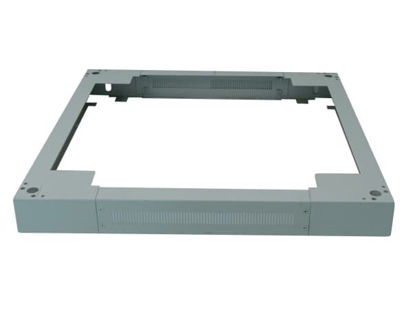 Intellinet 712835, Racksokkel, Grå, Stål, CE, 48,3 cm (19"), 800 mm