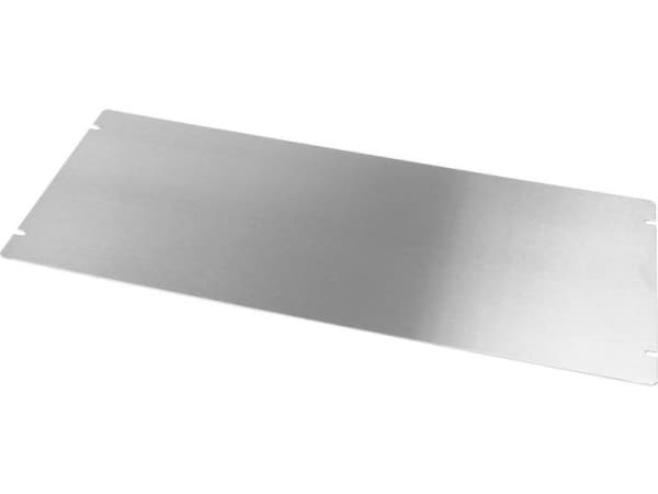 Hammond Electronics 1434-177 Gulvplade (L x B x H) 432 x 178 x 1 mm Aluminium Natur 1 stk