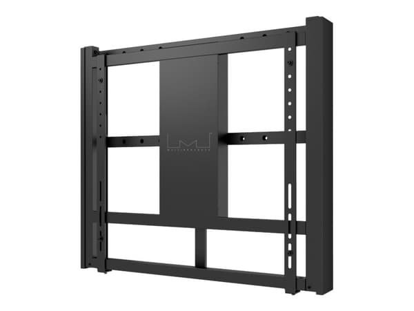Multibrackets M Motorized Wallmount HD - Monteringssett (veggmontering) - for flatpanel - svart - skjermstørrelse: 42"-110" Sort