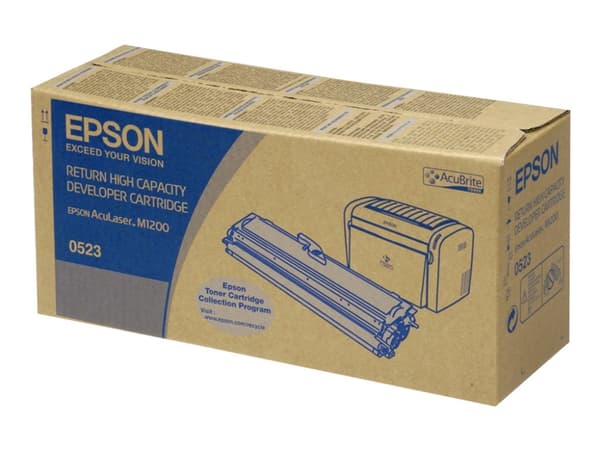 Epson AL-M1200 palautusväriainekasetti HC 3,2k, 3200 sivua, Musta, 1 kpl