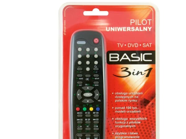 Elmak BASIC 3W1 - Universal fjernkontroll - infrarød
