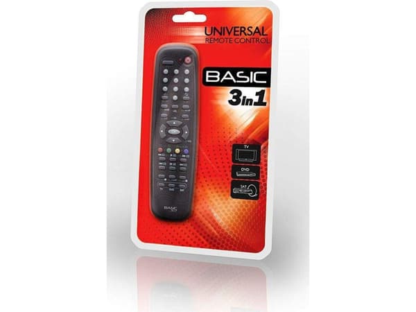 Elmak BASIC 3W1 - Universal fjernkontroll - infrarød