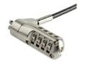 Miniatyrbild 4 av 5: StarTech.com 2 m kabellås för bärbar dator - Nano-spår - anpassningsbar kombination - Compatible with Kensington - lås för säkerhetskabel - 2 m - TAA