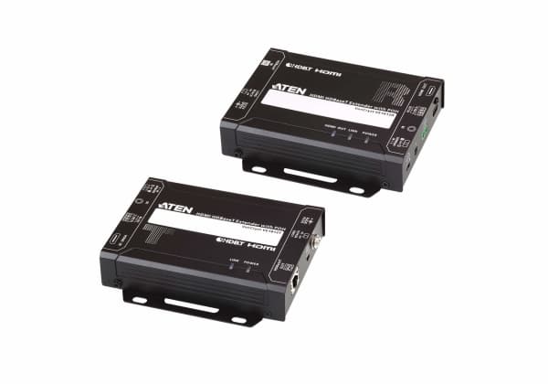 ATEN VE1812-AT-G AV-forlenger AV-sender og -mottaker Sort