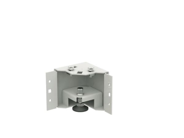EFB Elektronik PRO-SOE100N.GR, Grå, Stål, 100 mm, 4 stykker