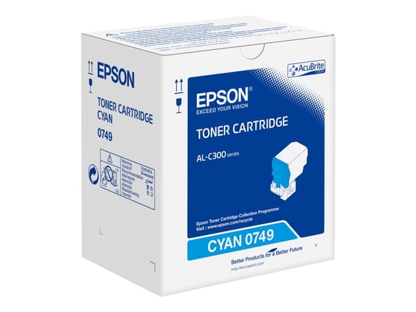 Epson - Cyan - original - tonerkassett - för Epson AL-C300; AcuLaser C3000; WorkForce AL-C300