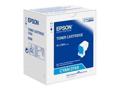 Epson - Cyan - original - tonerkassett - för Epson AL-C300; AcuLaser C3000; WorkForce AL-C300
