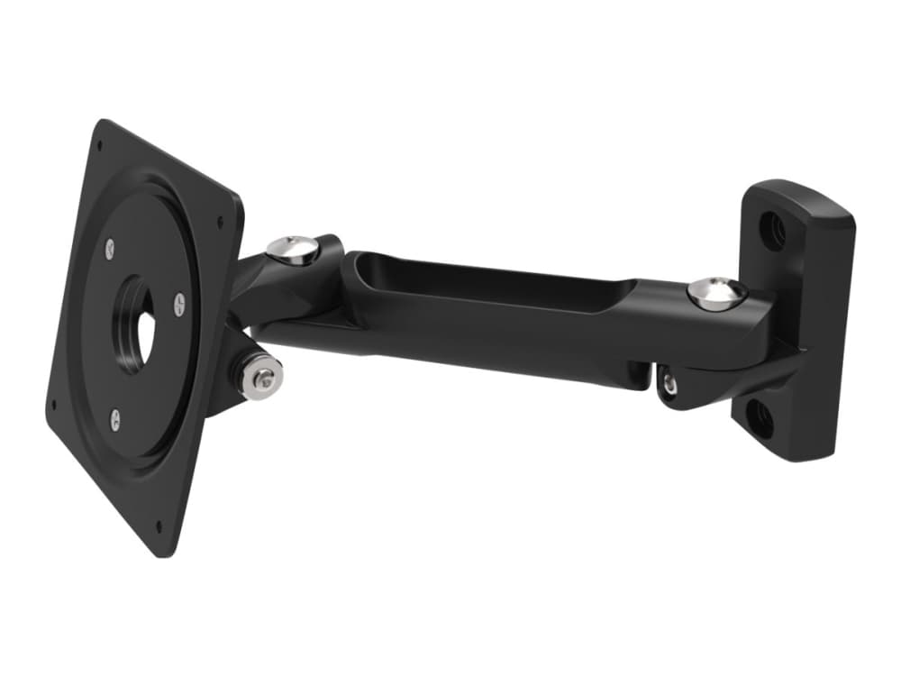 Compulocks Swing Wall Mount VESA Arm For Tablets - Monteringssats (svängarm) - för surfplatta - stål - svart - under skåp, hörn på insidan av väggen,